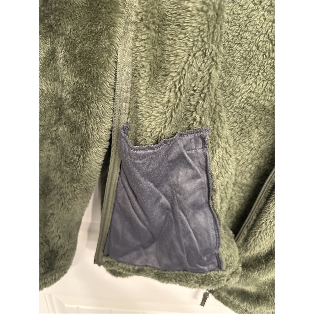 Free Country Woman's Alpine Butter Fleece Jacket Olive Green XL NWT - Picture 7 of 9
